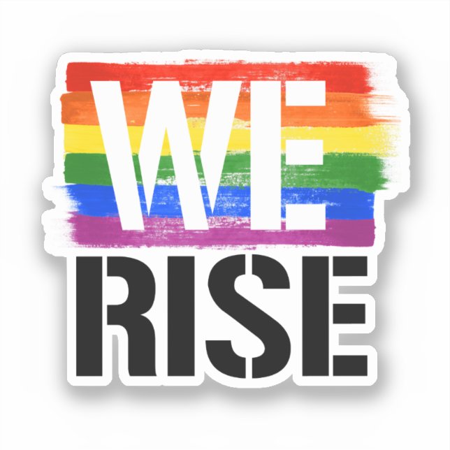 Sticker Nous nous élevons (Recto)