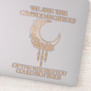 Sticker Nous sommes les petites filles des sorcières