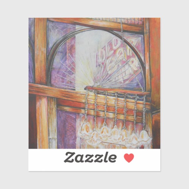 Sticker Nous sommes tous des papillons volant autour de la (Feuille)