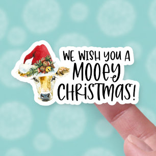 Sticker Nous vous souhaitons un joyeux jeu de Noël amusant