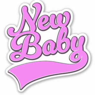 Sticker Nouveau bébé