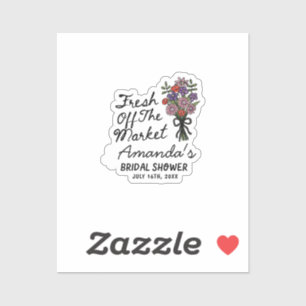 Sticker Nouveau sur le Marché Enterrement de Vie de Jeune 