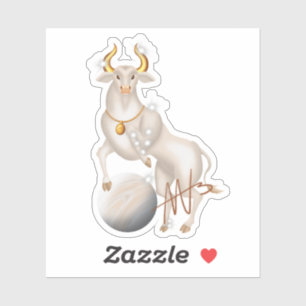 Sticker Nova Taurus Venus Zodiac