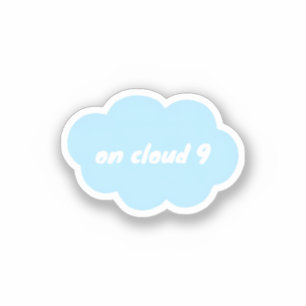 Sticker Nuage 9