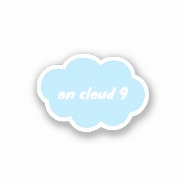 Sticker Nuage 9 (Recto)