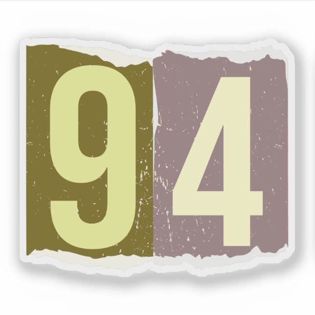 Sticker Number Magazine Ransom 94 (Devant)