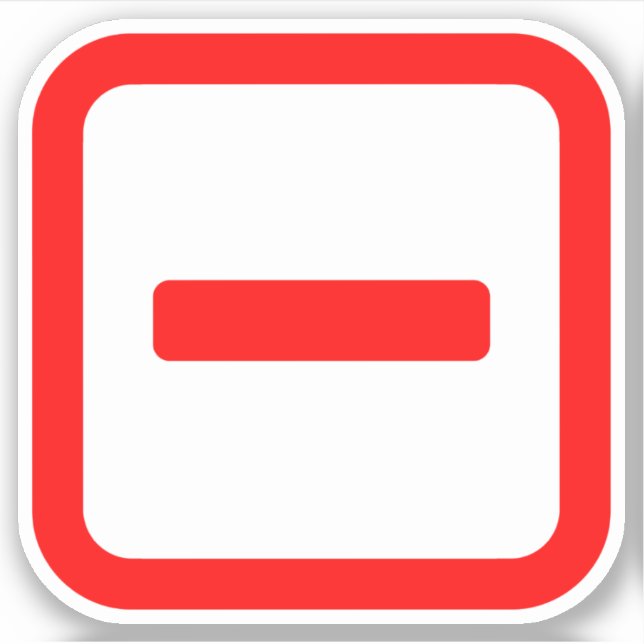 Sticker Numéro 一 Japonais Numéro Un (Devant)