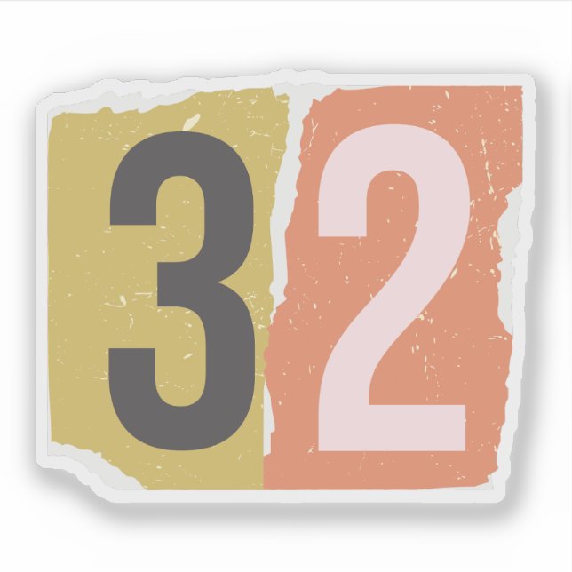Sticker Numéro Magazine Ransom 32 (Devant)