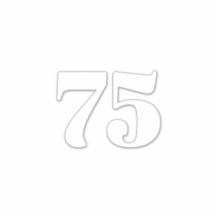 Sticker Numéro personnalisé recyclage bin ordures rue Adre