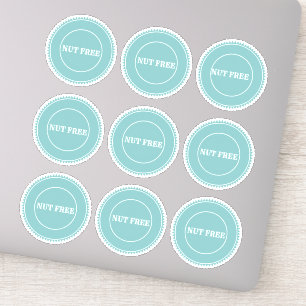 Sticker Nut Free Allergy Safe Culinaire