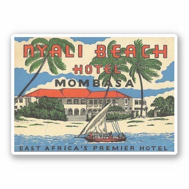 Sticker Nyali Beach Hotel Mombasa (Devant)
