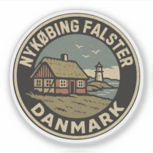 Sticker Nykøbing Falster, Danemark Danmark