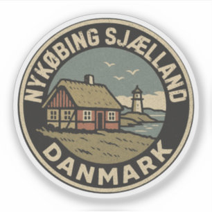 Sticker Nykøbing Sjælland, Danemark Danmark
