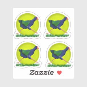 Sticker NZ BIRD Takahe