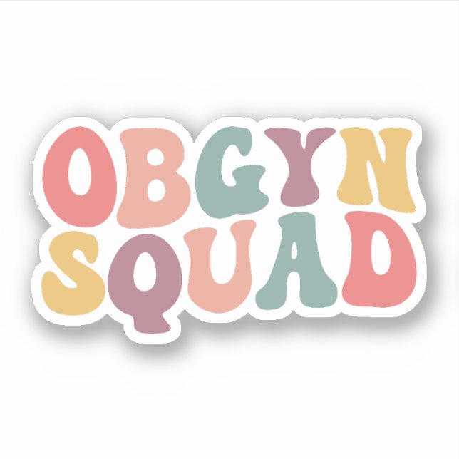 Sticker Ob-Gyn Gynécologue Gynécologue Gynécologue OBGYN I (Devant)