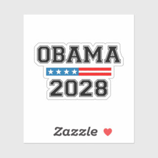 Sticker Obama 2028 Démocratie Election USA