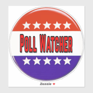 Sticker Observateur de sondage