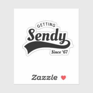 Sticker Obtenons Sendy Mason 67 Mème Vintage