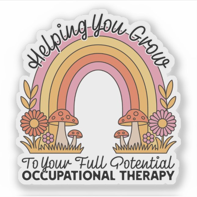Sticker Occupational Therapist (Devant)