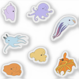 Sticker Octopes Dumbo