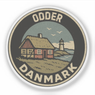 Sticker Odder, Danemark Danmark