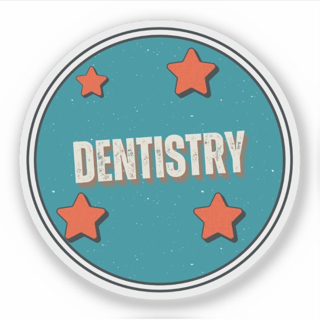Sticker Odontologie (Devant)