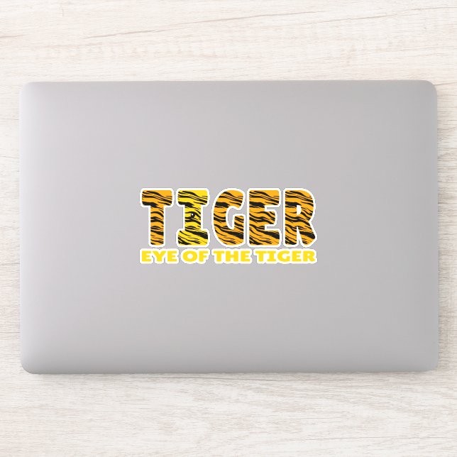 Sticker Oeil du tigre (Ordinateur)