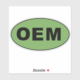 Sticker OEM, Original, Equipement, Fabrication