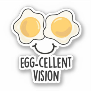 Sticker Oeufs de la cellule Vision amusant jeu d'oeufs