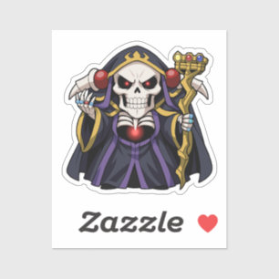 Sticker Œuvre d'art du seigneur suprême Chibi Ainz Ooal Go