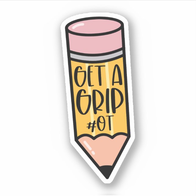 Sticker Offre d'ergothérapie OT Thérapiste (Devant)