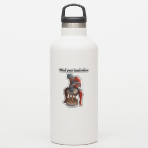Sticker Ogre Potter Artisanat Poterie Imaginaire Art Stick