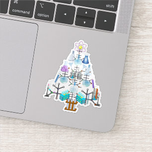 Sticker Oh Chimie, Oh Arbre Chimiste