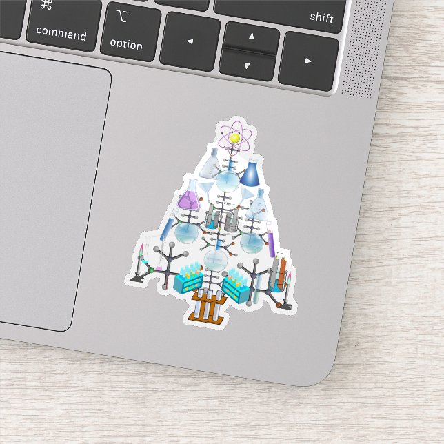 Sticker Oh Chimie, Oh Arbre Chimiste (Détail)