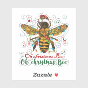 Sticker Oh Christmas Bee Oh Christmas Bee Light