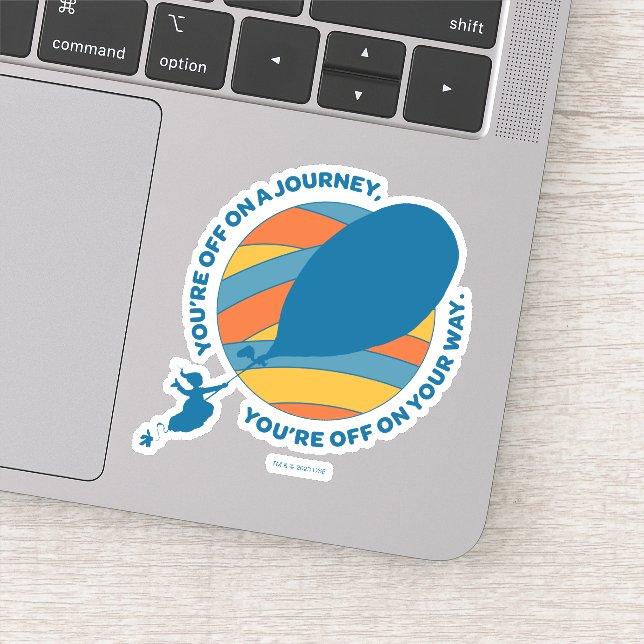 Sticker Oh, Les Endroits Où Tu Vas Aller ! "Vous êtes en r (Détail)