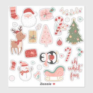 Sticker Oh quel plaisir Noël