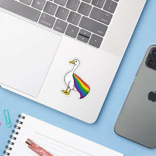 Sticker Oie arc-en-ciel Fierté LGBTQ Gay Transgenre LGBTQ+
