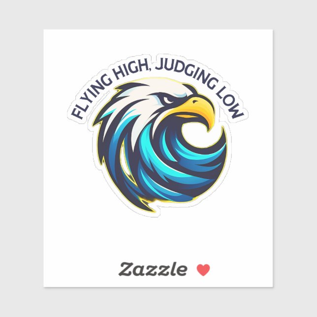 Sticker Oiseaux d'aigle (Feuille)