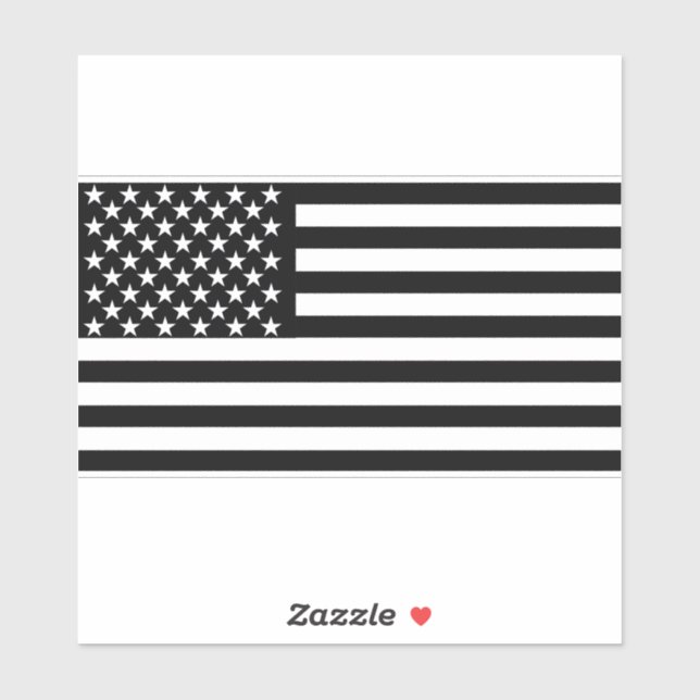 Sticker Old Glory Black Edition (Feuille)