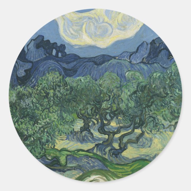 Sticker Olive Trees (Devant)