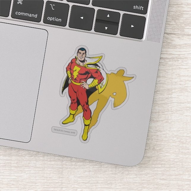 Sticker Ombre SHAZAM (Détail)