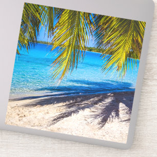 Sticker Ombres sur la plage