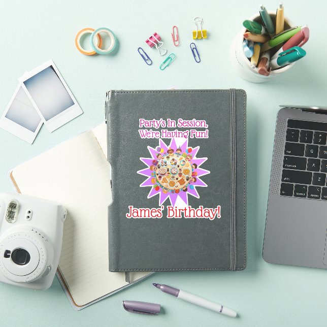 Sticker On s'amuse ! (Couverture iPad)