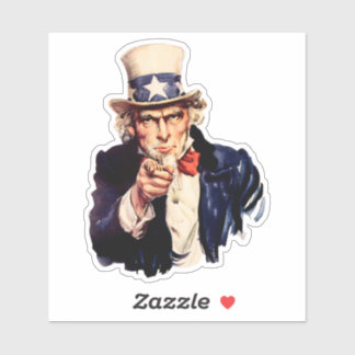 Sticker Oncle Sam 1