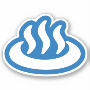 Sticker Onsen ♨ Hot Spring 温 泉 Japonais