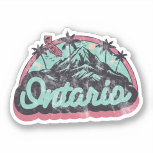 Sticker Ontario, Californie