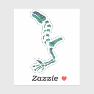 Sticker Opal Iguanodon Dinosaur