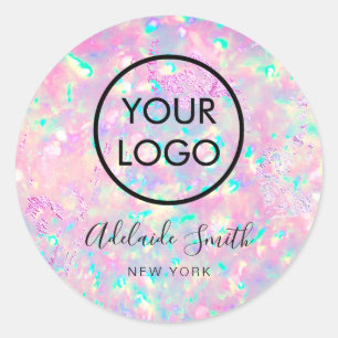 Sticker opal violet brillant