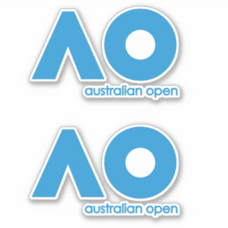 STICKER OPEN-TENNIS AUSTRALIEN